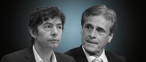 Die Virologen Christian Drosten und Alexander Kekulé.