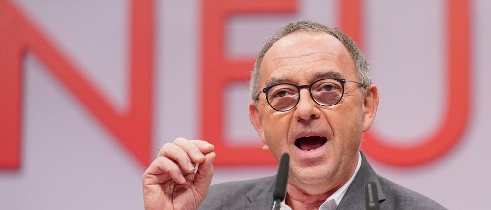 Klare Position: SPD-Chef Norbert Walter-Borjans.