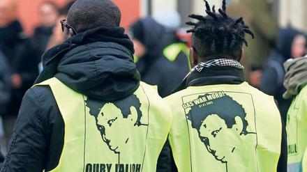 Kein Einzelfall. Gedenken an Oury Jalloh. Der 37-Jährige aus Sierra Leone verbrannte 2005 in einer Dessauer Polizeizelle.