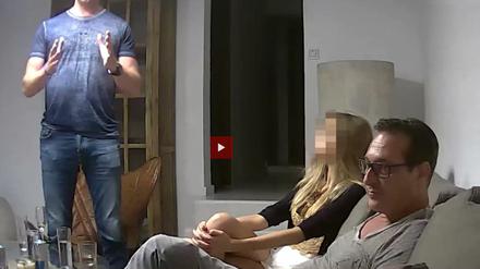 „Bist du deppert, ist die schoaf!“, hatte Heinz-Christian Strache im Video über die angebliche Oligarchennichte gesagt.