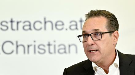 Muss jetzt vor dem Untersuchungsausschuss aussagen: Heinz-Christian Strache, ehemaliger FPÖ-Parteivorsitzender. 