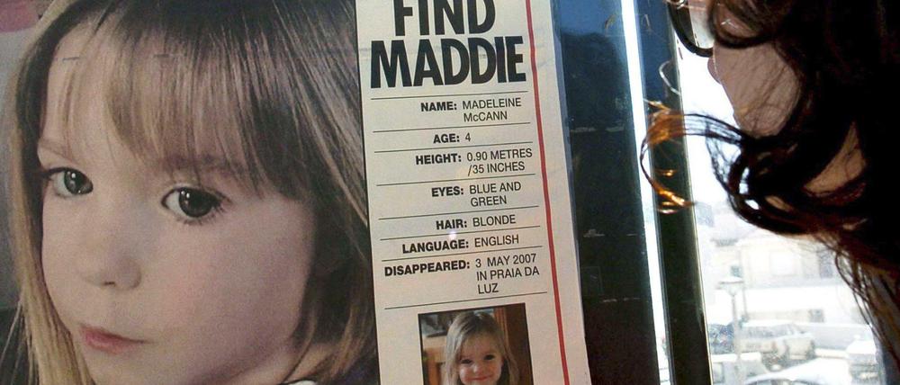 2007 verschwunden: Madeleine McCann