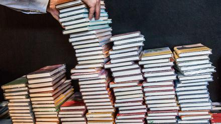 Stapelware. Die Frankfurter Buchmesse findet abgespeckt statt.