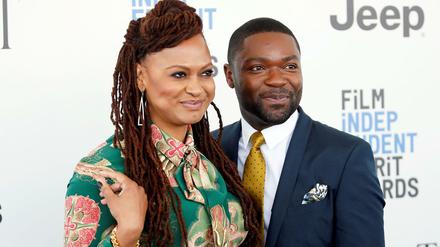 "Selma"-Regisseurin Ava DuVernay and der Schauspieler David Oyelowo, der im Film Martin Luther King darstellte. 