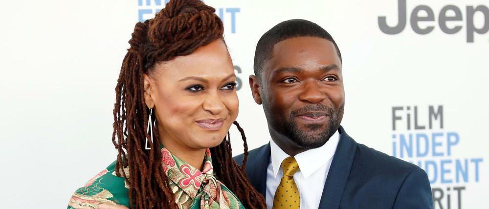"Selma"-Regisseurin Ava DuVernay and der Schauspieler David Oyelowo, der im Film Martin Luther King darstellte. 