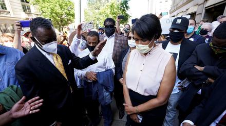 Die Bürgermeisterin der US-Hauptstadt Washington, Muriel Bowser.