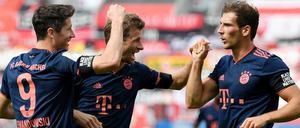 Das ewig gleiche Bild: Am Ende jubeln die Bayern.