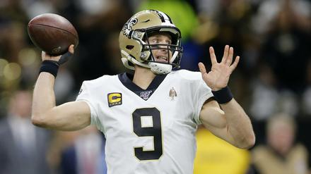 „Ich werde niemals jemandem zustimmen, der die Flagge der Vereinigten Staaten von Amerika missachtet", sagte Drew Brees in einem Interview. 