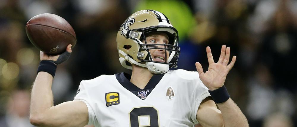 „Ich werde niemals jemandem zustimmen, der die Flagge der Vereinigten Staaten von Amerika missachtet", sagte Drew Brees in einem Interview. 