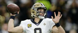 „Ich werde niemals jemandem zustimmen, der die Flagge der Vereinigten Staaten von Amerika missachtet", sagte Drew Brees in einem Interview. 
