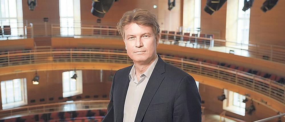 Utopist. Ole Baekhoej, Intendant des Pierre Boulez Saals.