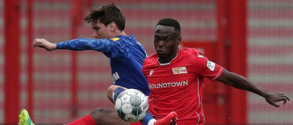 Anthony Ujah begann gegen Schalke stark, baute dann aber wie der Rest des Teams ab.
