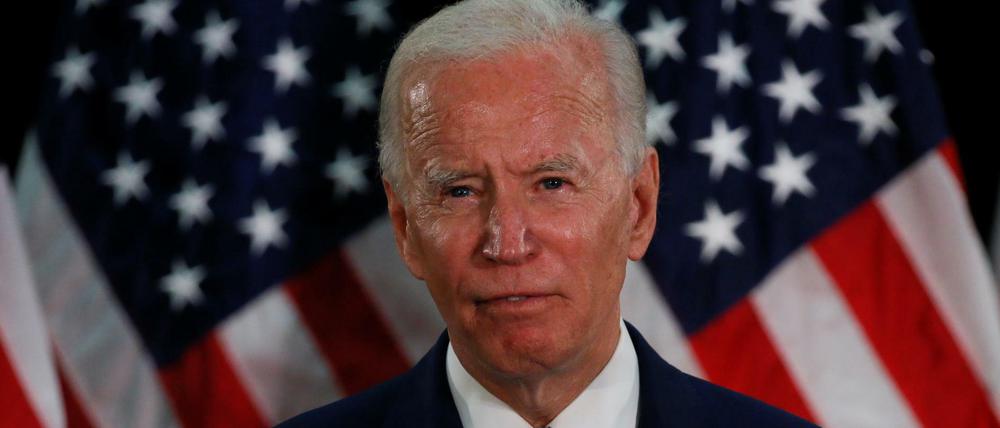 Der demokratische US-Präsidentschaftskandidat Joe Biden