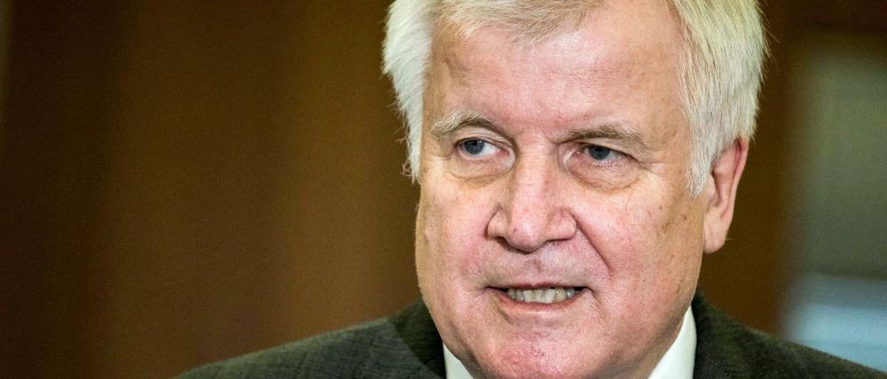 Horst Seehofer (CSU), Bundesminister des Innern