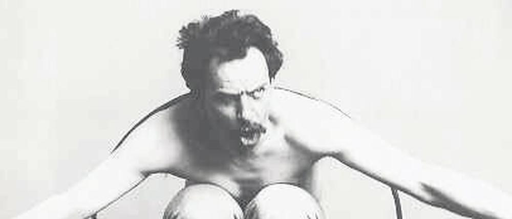 Anverwandlung. Franz Boas demonstriert einen Ritus Pose der Kwakiutl.