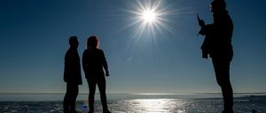 Spaziergang im Watt (Symbolbild).