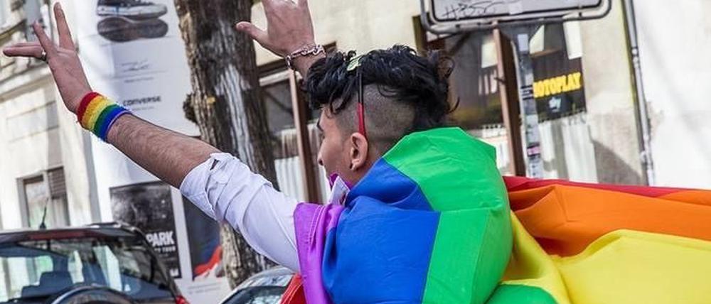 Nasser El-Ahmad, einer von fünf Organisator*innen des CSD am 27. Juni.