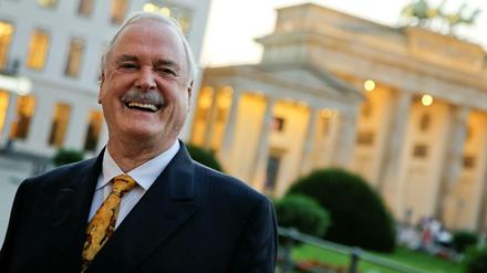 Hat gut lachen. Schauspieler John Cleese. 