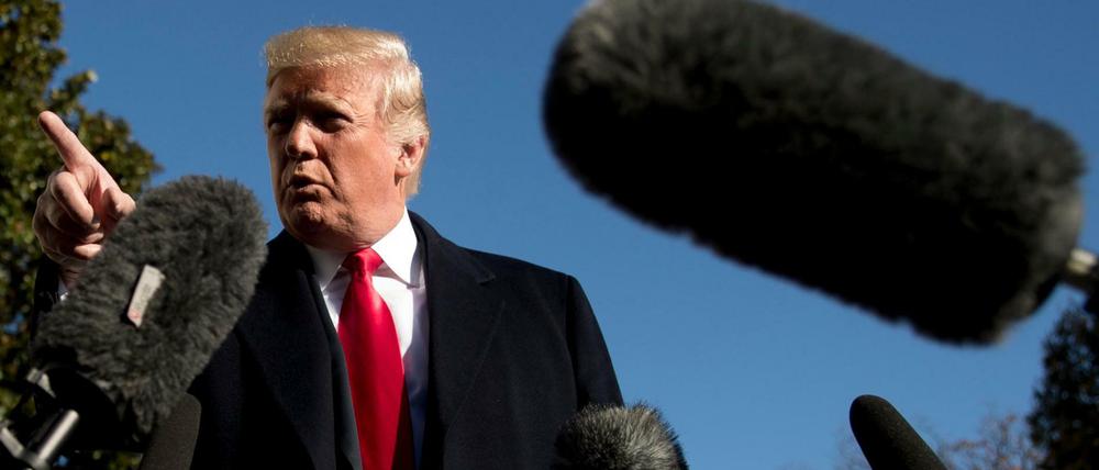 Soll es für Medien eine Lex Anti-Trump geben? Die Debatte ist voll entbrannt.