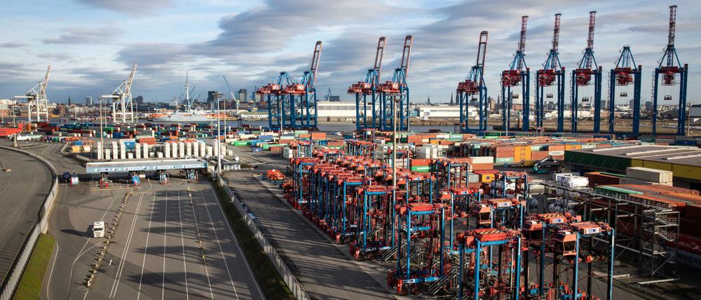 Der deutsche Export ist in Folge der Corona-Krise dramatisch eingebrochen.