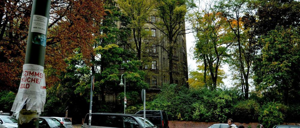 Der Wasserturm in der Knaackstraße in Berlin Prenzlauer Berg