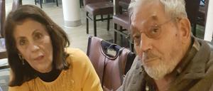 Orazio Giamblanco und seine Lebensgefährtin Angelica Stavropolou Ende 2019 in Bielefeld.