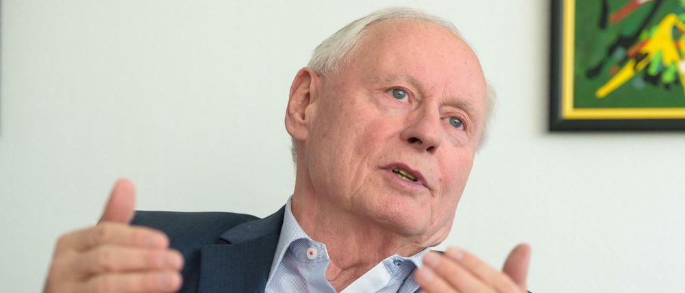 Oskar Lafontaine (Archivbild von 2017) 