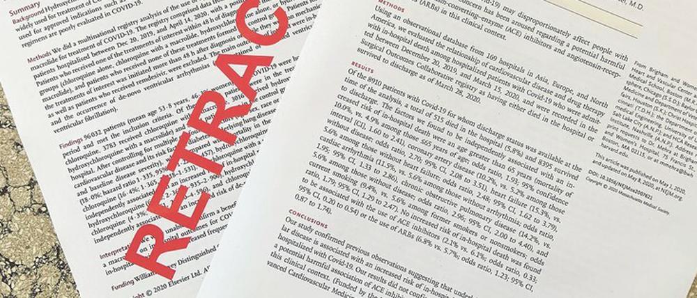 Wenn biomedizinische Studien gefälscht werden, kann das direkte Folgen für die Gesundheit von Patienten haben. 