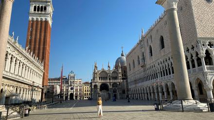 Wir sind endlich allein, Venedig und ich.