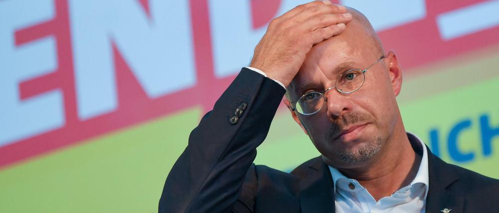 Seine Leute haben in der AfD Brandenburg weiterhin das Sagen: Andreas Kalbitz.