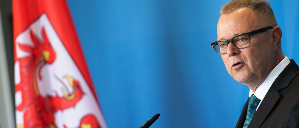 Brandenburgs Innenminister Michael Stübgen (CDU).