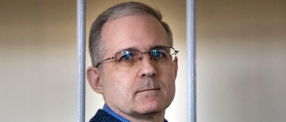 Der US-Amerikaner Paul Whelan vor Gericht in Russland