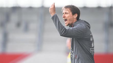 Auf Abschiedstour. Trainer Matthias Rudolph verlässt Turbine.