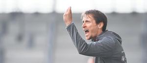 Auf Abschiedstour. Trainer Matthias Rudolph verlässt Turbine.