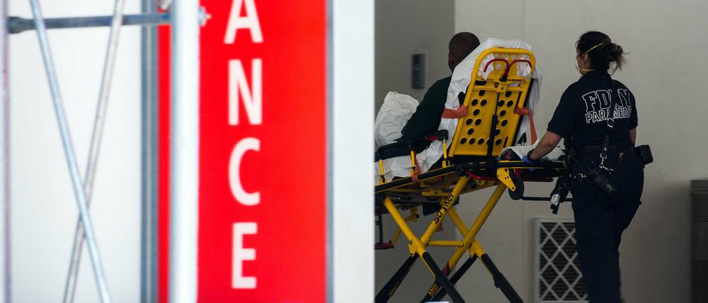 Nach seiner Genesung vom Coronavirus erhielt ein US-Amerikaner eine Krankenhausrechnung in Millionenhöhe (Symbolbild).