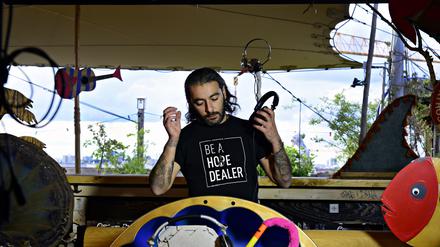 Die Initiative „United We Stream“, hier gestreamt vom Neuköllner Klunkerkranich, macht Sommerpause.