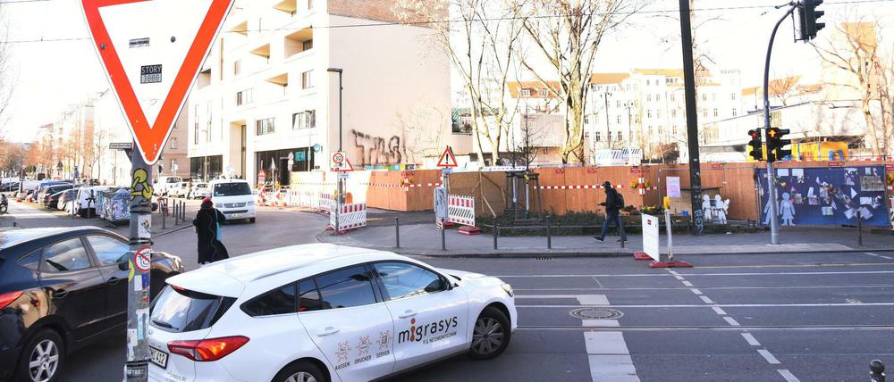 Die Invalidenstraße in Berlin-Mitte – hier geschah im September 2019 ein schwerer Verkehrsunfall mit vier Toten.