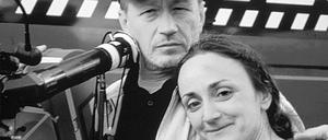 Igor Luther  und Dagmar Knöpfel am Set von „Requiem für eine romantische Frau“.