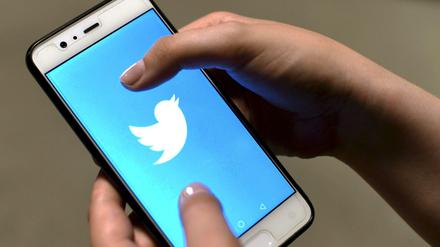 Twitter-App auf einem Smartphone