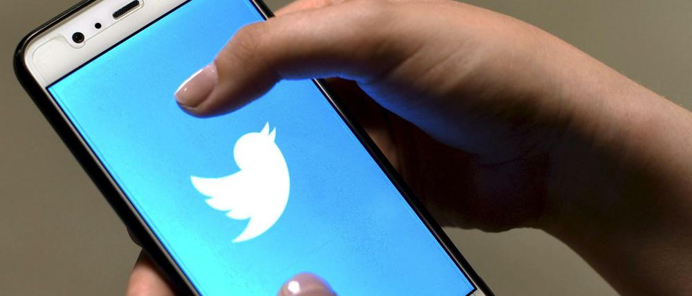Twitter-App auf einem Smartphone