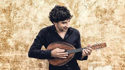 Spielte in Potsdam Bach und Vivaldi. Der israelische Mandolist Avi Avital. 