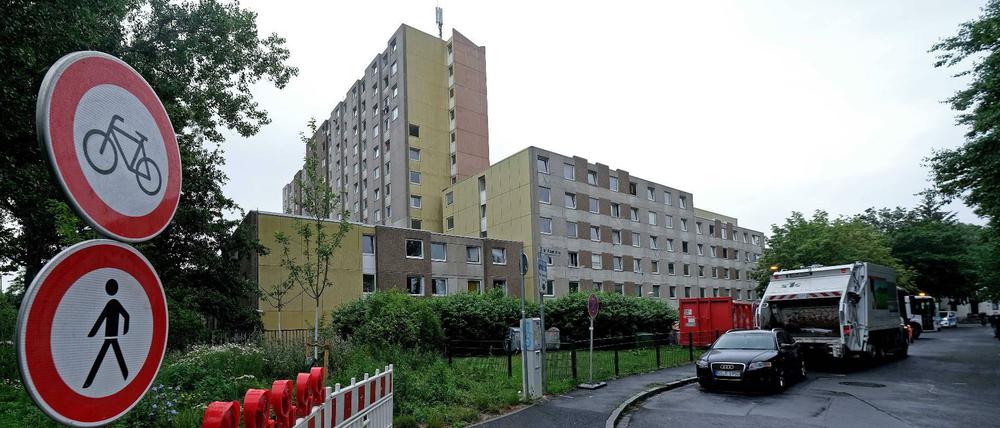 Quarantäne in Göttingen. Dieser ist bereits der zweite Hochhaus-Komplex binnen kürzeste Zeit, in dem der Virus ausbricht.