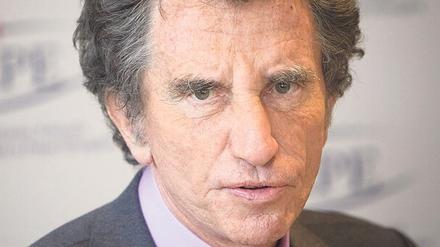 Nimmermüde. Jack Lang war Kulturminister unter Mitterand, heute leitet der das Pariser Institut du Monde Arabe.