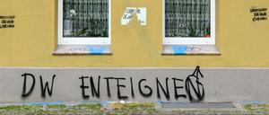 „Deutsche Wohnen und Co. enteignen“ ist die Losung für das Volksbegehren. 