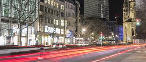 Immer wieder kommt des zu illegalen Autorennen auf dem Berliner Kurfürstendamm.