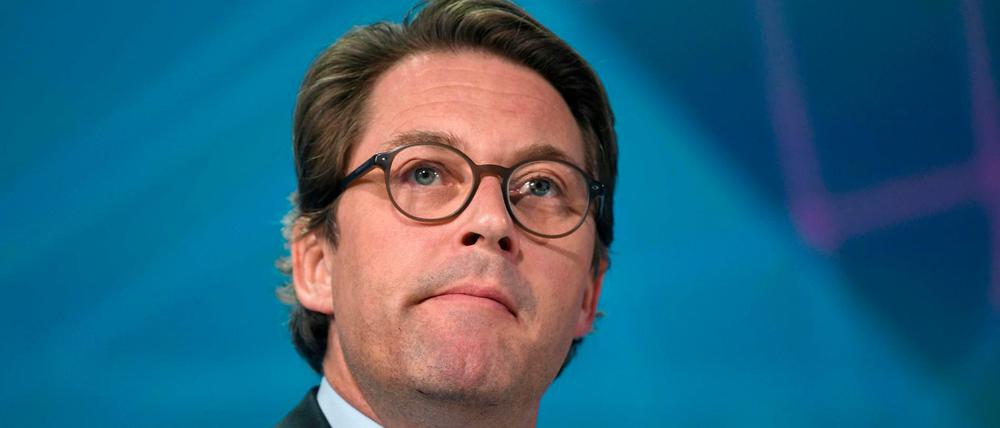Bundesverkehrsminister Andreas Scheuer (CSU) 