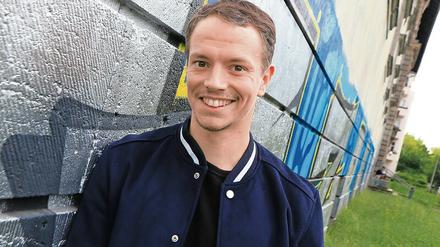 Live mit Aussicht. Alle Farben legt sonst in Clubs auf. Zur Fête bespielt er den Fernsehturm. Foto: Thilo Rückeis