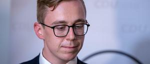 Knick in der Karriere: CDU-Jungpolitiker Philipp Amthor