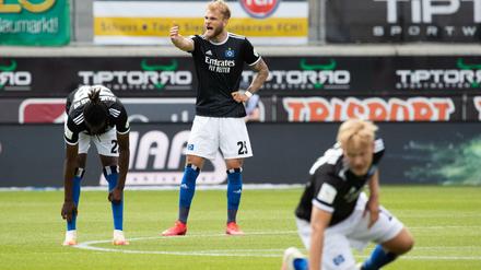 Das war nichts: Der Hamburger SV unterliegt in Heidenheim.
