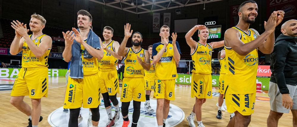 Applaus, Applaus: Alba Berlin ist beim BBL-Finalturnier noch ungeschlagen.